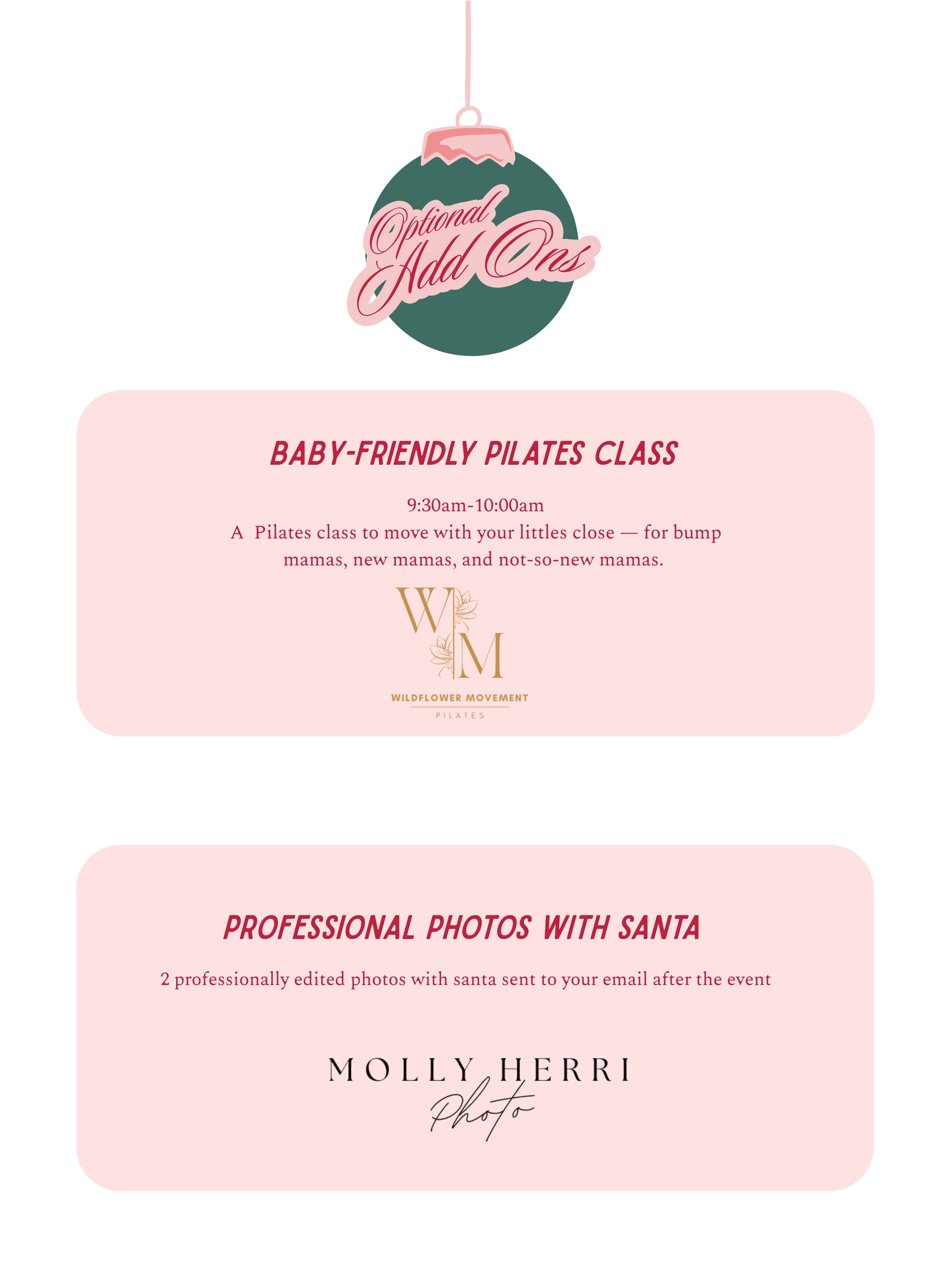 Holly Jolly Santa Photo Package – Add On