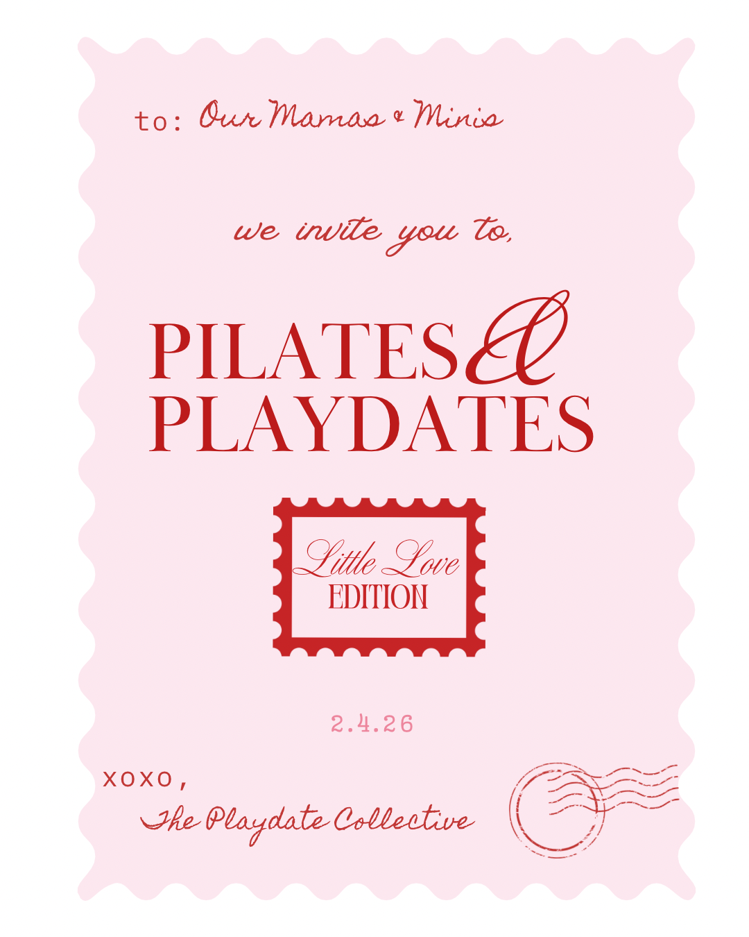 Pilates & Playdates: Little Love Edition