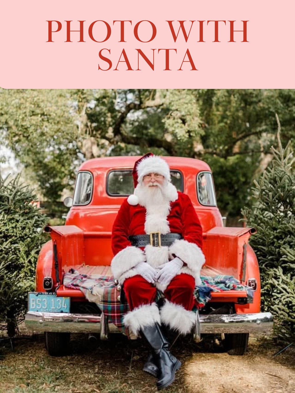 Holly Jolly Santa Photo Package – Add On
