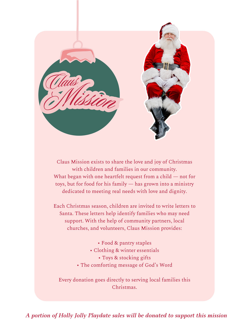 Holly Jolly Playdate - Standard Ticket