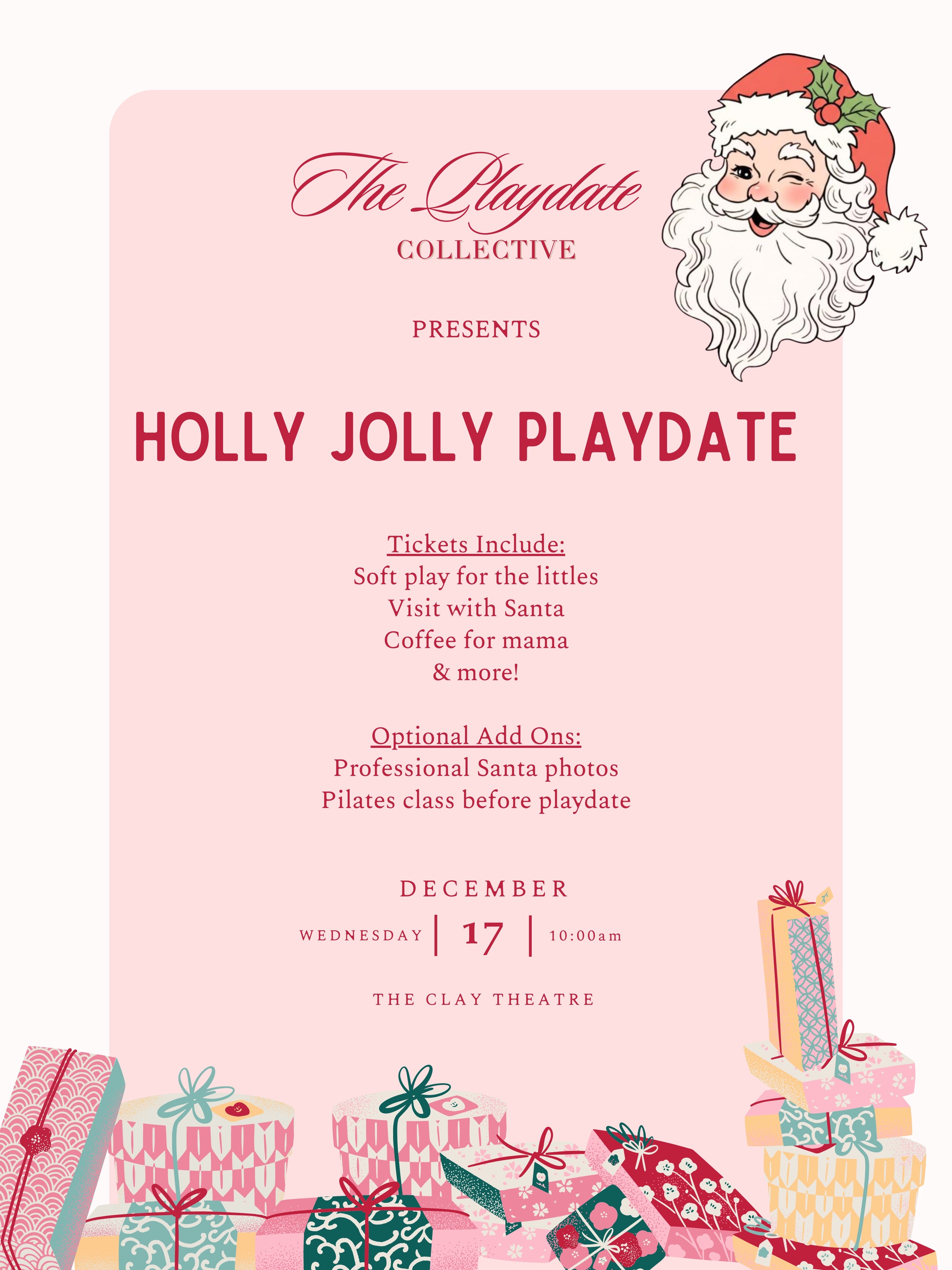Holly Jolly Santa Photo Package – Add On